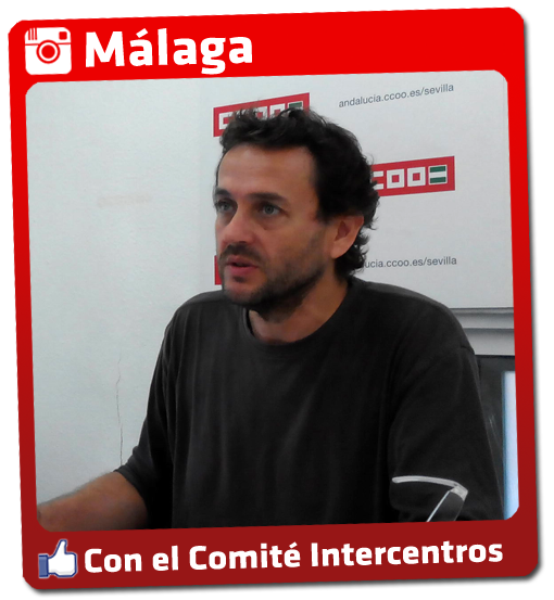 Málaga: Con el Comité Intercentros