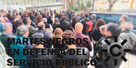 Los Martes Negros en defensa del Servicio Público