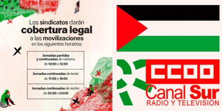 15 de octubre, paros en Solidaridad con Palestina, por la Paz y contra el genocidio.